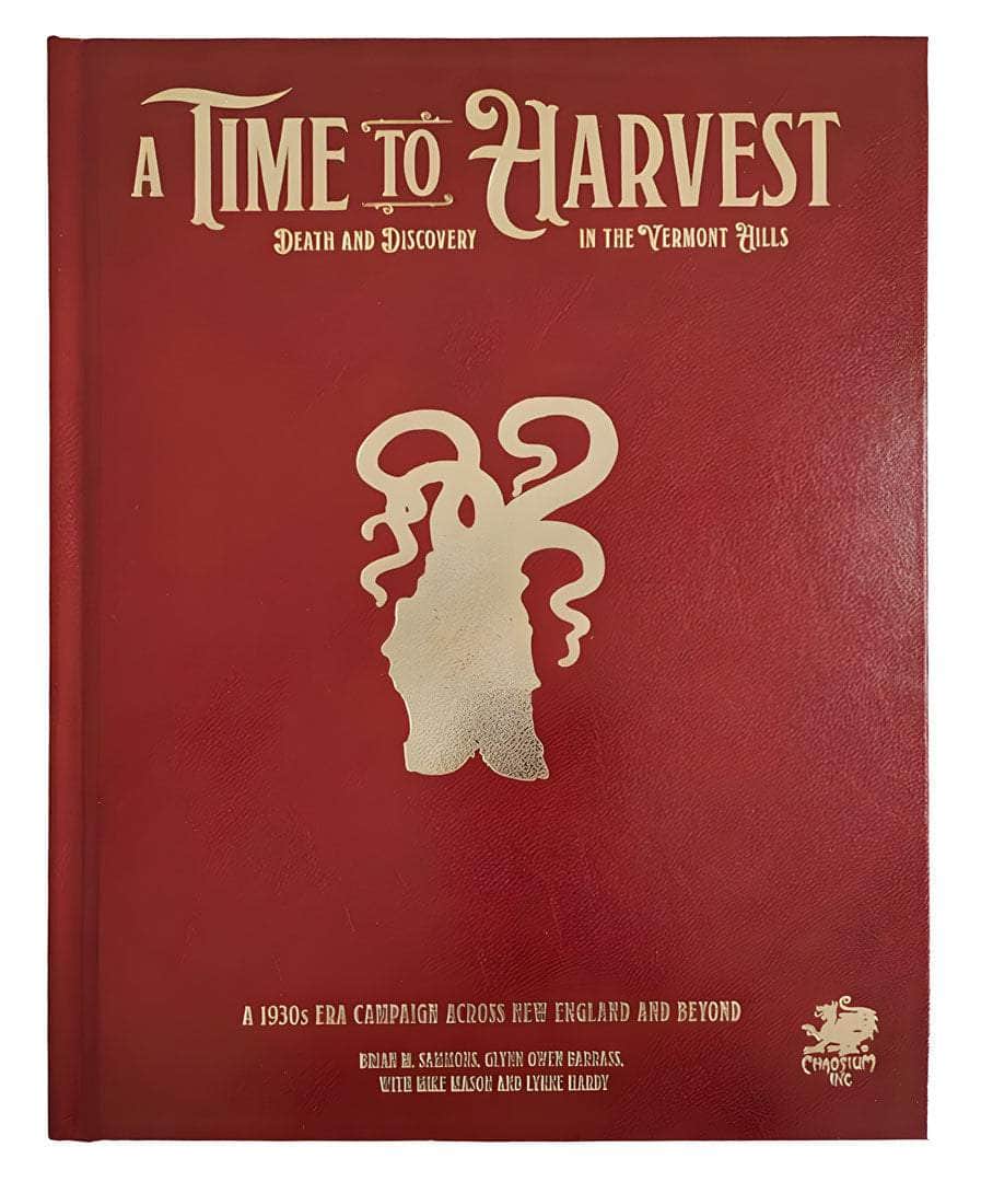 Call of Cthulhu: A Time to Harvest Deluxe Peatherette (Retail Edition) Retail Reking Game Game Change Chaosium KS001612A