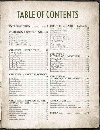 Call of Cthulhu: A Time to Harvest Deluxe Leatherette (Retail Edition) Retail Rollespil Kampagne Chaosium KS001612A