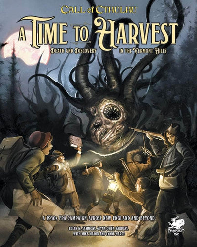 Call of Cthulhu: A Time to Harvest Deluxe Leatherette (Retail Edition) Retail Role Playing Game Campaign Chaosium KS001612A