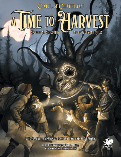 Call of Cthulhu: A Time to Harvest HardBack (Retail Edition) Retail Reking Game Game Campaign Chaosium KS001613A