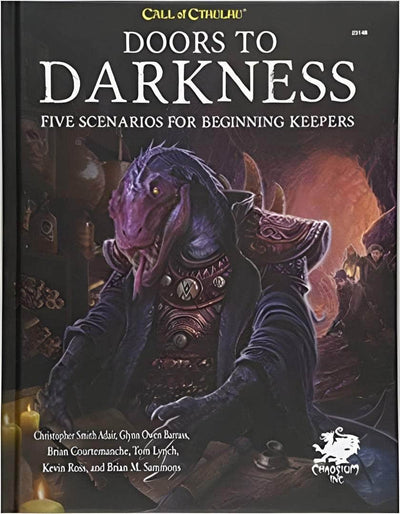Call of Cthulhu: Deuren to Darkness (Hardback) (Retail Edition) Retail Role Playing Game Supplement Chaosium KS001239B