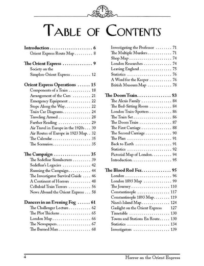Call of Cthulhu: Horror On The Orient Express - 2 Volume Set Hardback (Retail Edition) Retail Role Playing Game Campaign Chaosium KS001620A
