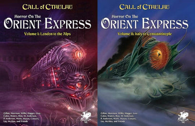 Call of Cthulhu: Horror On The Orient Express Hardback (إصدار البيع بالتجزئة) حملة لعبة لعب الأدوار بالتجزئة Chaosium KS001620A