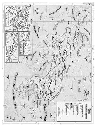 Cthulhu的呼喚：Orient Express精裝本（零售版）零售角色玩遊戲Chaosium KS001620A