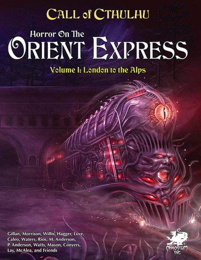 Call Of Cthulhu: Horror no Orient Express Hardback (Edição de varejo) Campanha de jogo de jogo de jogo de jogo Chaosium KS001620A