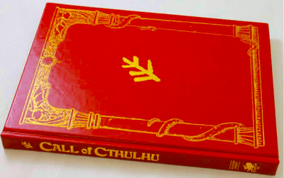 Call of Cthulhu: Investigators Handbook Deluxe Leatherette Hardback (Retail Edition) Retail Role Playing Game Chaosium KS001621A