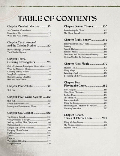 Call of Cthulhu: manuale dei manuali 40th Anniversary Edition (Retail Edition) Gioco di ruolo al dettaglio Chaosium KS001622A