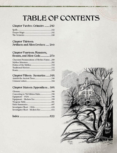 Call of Cthulhu: Keepers Handbook 40. Jubiläumsausgabe (Retail Edition) Einzelhandelsrollenspiele Spiel Chaosium KS001622A