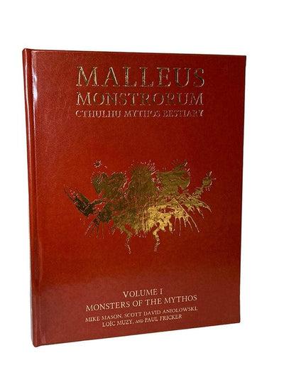 Cthulhu的呼唤：Malleus Monstrorum -Cthulhu Mythos Belstiary-皮革鞋套装（零售版）零售角色在玩游戏补充Chaosium KS001625A