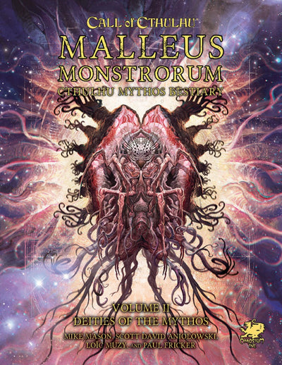 Call of Cthulhu: Malleus Monstrorum - Cthulhu Mythos Bestiary - Leatherette Slipcase Set (Retail Edition) Retail Rollespil Supplement Chaosium KS001625A