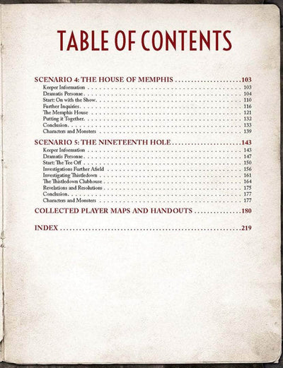 Call of Cthulhu : Madness Volume 1의 저택 Hardback (Retail Edition) 소매 역할 게임 게임 보충 Chaosium KS001626a