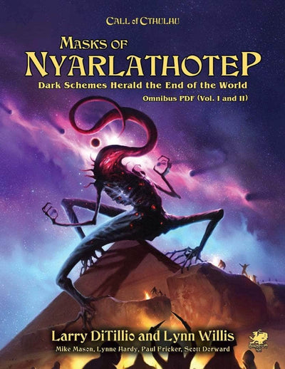 Call of Cthulhu: מסכות של Nyarlathotep Deluxe Leatherette Slipcase (מהדורה קמעונאית)