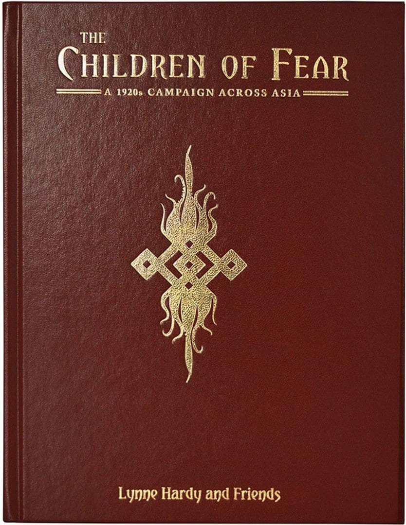 Call of Cthulhu: The Children of Fear Deluxe Leatherette (edición minorista) Rol de juego minorista Campaña de juego Chaosium KS001629A