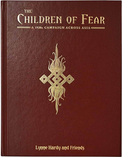 Call of Cthulhu: The Children of Fear Deluxe Leatherette (Edição de varejo) Campanha de jogo de jogo de jogo de jogo Chaosium KS001629A