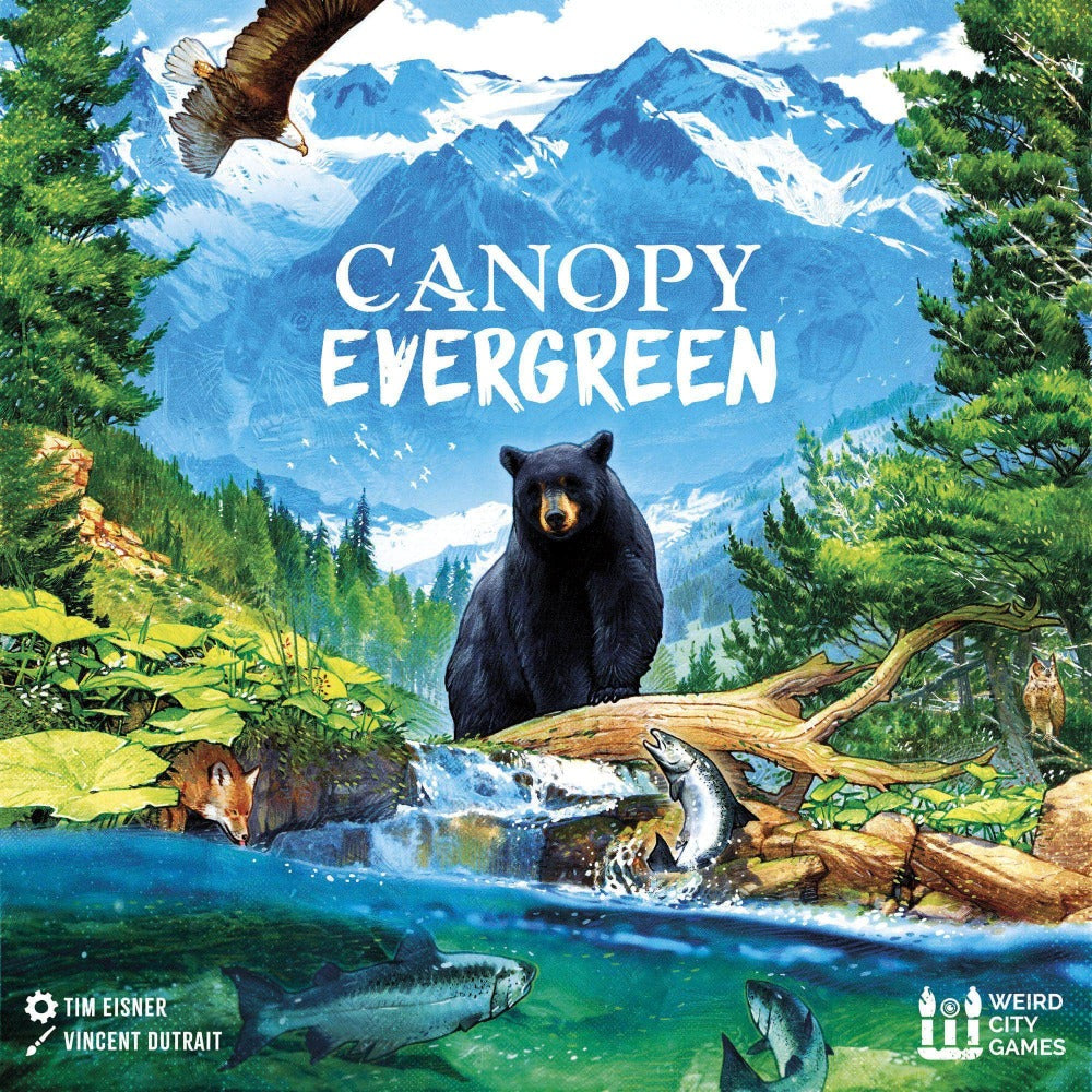 Canopy: Evergreen Deluxe Edition (Kickstarter förbeställning Special) Kickstarter Board Game Expansion Weird City Games KS001531A