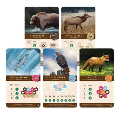 Cascadia: Core Board Game Plus Kickstarter Promo Mini-Expansion (Kickstarter Special) Kickstarter Board Game Flatout Games 729220070982 KS001053A