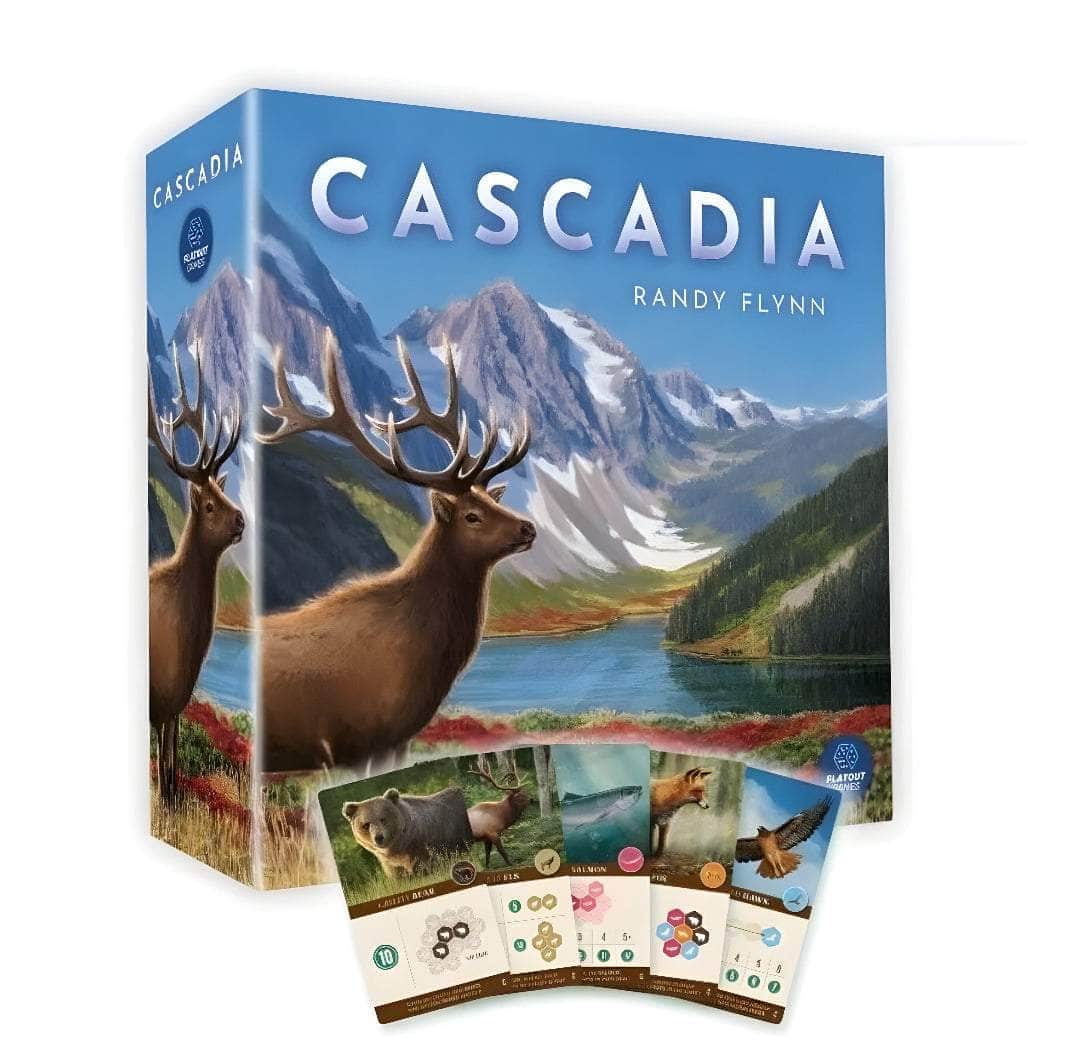 Cascadia: Core Board Game Plus Kickstarter Promo Mini-Expansion (Kickstarter Special) Kickstarter Board Game Flatout Games 729220070982 KS001053A