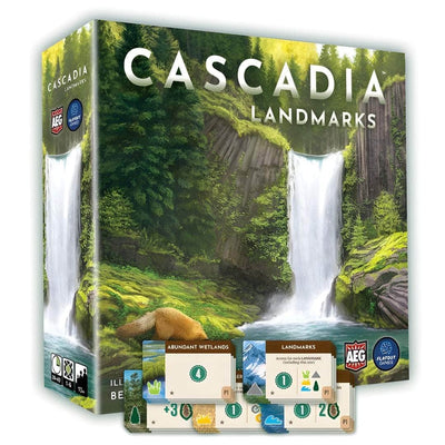 Cascadia: Landmarks Plus Landmark Mini-Expansion (Kickstarter Pre-megrendelés Special) Kickstarter társasjáték-bővítés Flatout Games KS001774A
