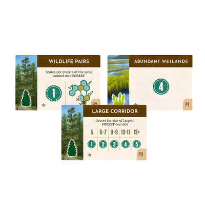 Cascadia: Landmarks Plus Landmark Scoring Mini-Expansion (Kickstarter Special) Kickstarter Board Game Expansion Flatout Games KS001774A