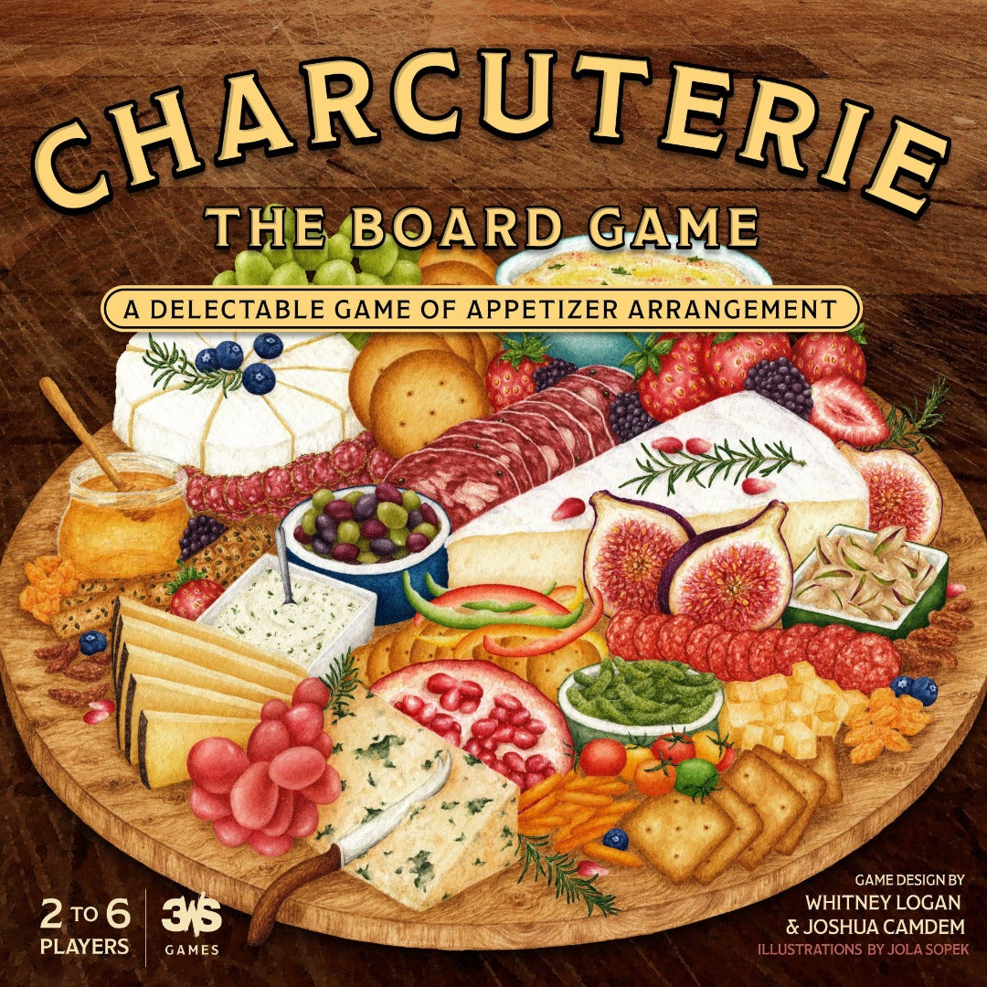 Charcuterie: The Board Game (طلب خاص لطلب مسبق من Kickstarter) لعبة Kickstarter Board Th3rd World Studios KS001632A