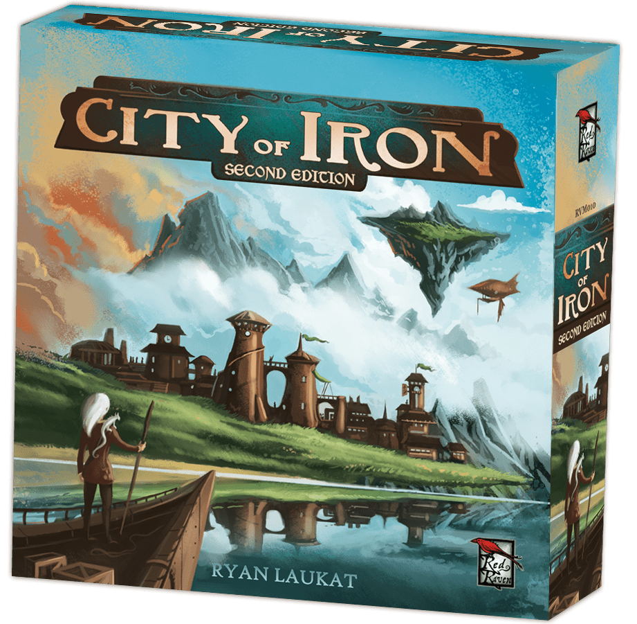 City of Iron : 두 번째 에디션 플러스 업그레이드 키트 및 프로모션 번들 (킥 스타터 스페셜) 킥 스타터 보드 게임 Red Raven Games KS800023A