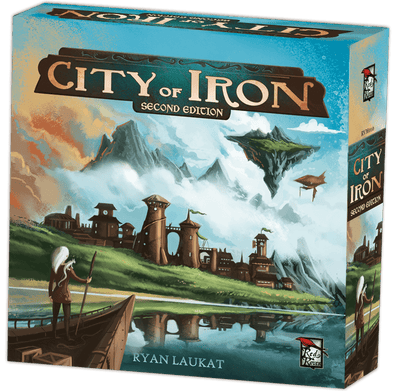 City of Iron: deuxième édition plus kit de mise à niveau et bundle de promotions (Kickstarter Special) Kickstarter Board Game Red Raven Games KS800023A