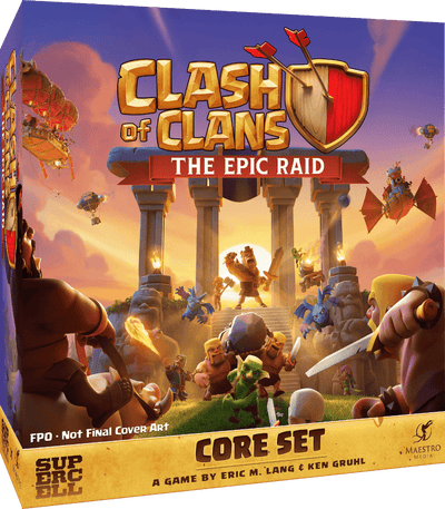 Clash of Clans: The Epic Raid Fireball Flex Tier (Kickstarter Pre-Order Special) Kickstarter Board Game Maestro Media KS001978A