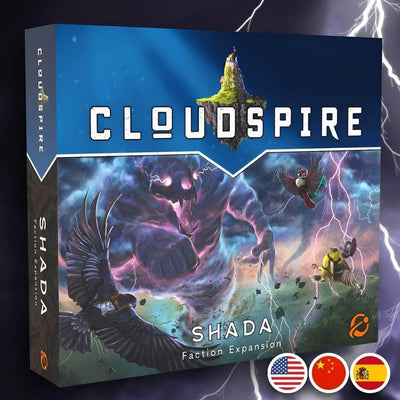Cloudspire: Harbinger All The New Things Bundle (edição de pré-encomenda de varejo) Expansão de jogo de tabuleiro de varejo Chip Theory Games KS001888A