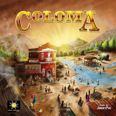 Coloma: Deluxe Edition Pioneer Pledge (Kickstarter vorbestellt) Kickstarter-Brettspiel Final Frontier Games KS001532A