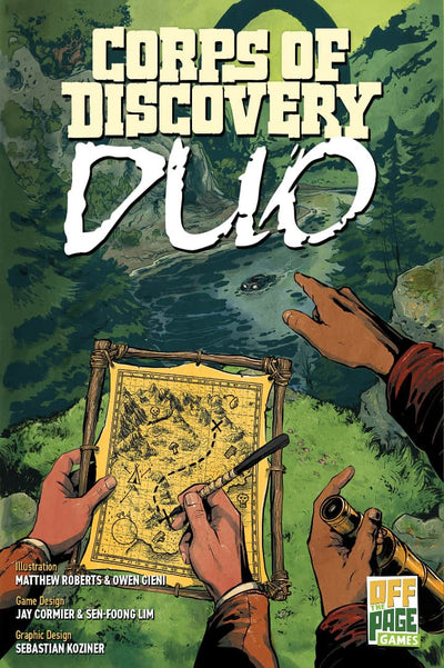 Corps of Discovery: Duo Pledge with Promo Pack (Kickstarter Pre-Order Special) Kickstarter Board Game Off The Page Games KS002177A