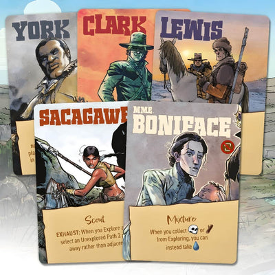 Corps of Discovery: Ultimate Edition (especial de reserva de Kickstarter) Juego de mesa de Kickstarter Off The Page Games KS001863A