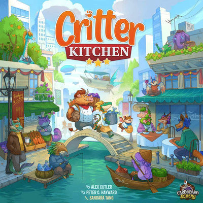 Critter Kitchen: إصدار فاخر (طلب خاص لطلب مسبق من Kickstarter) من لعبة Kickstarter Board Cardboard Alchemy KS001633A
