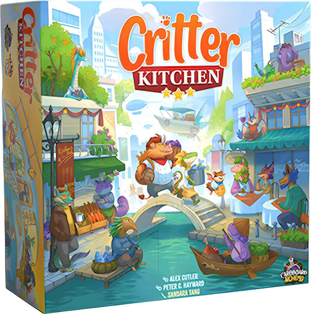 Critter Kitchen: מהדורת Deluxe (Kickstarter Special הזמנה מראש) משחק לוח קיקסטארטר Cardboard Alchemy KS001633A