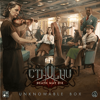 Cthulhu Death May Die: Fear of The Unknown Unknowable Box (Kickstarter Pre-Order Special) Kickstarter Board Game Expansion CMON KS001989A