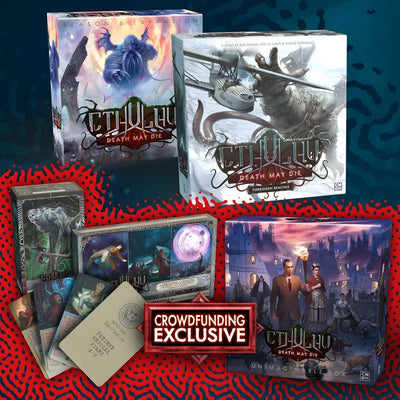 Cthulhu Death May Die: 금지된 모든 것을 보는 서약에 도달(Kickstarter 사전 주문 스페셜) Kickstarter 보드 게임 CMON KS001889A