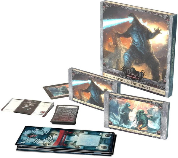 CMON Cthulhu Death May Die: Godzilla Rising Kickstarter Board Game ...