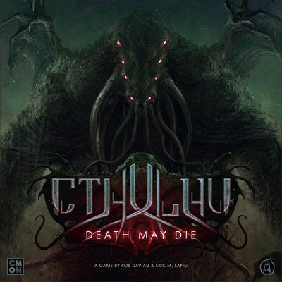 Cthulhu Death voi kuolla: graafinen romaani (vähittäiskaupan ennakkotilaus) vähittäiskaupan lautapelin lisäys CMON KS001636A