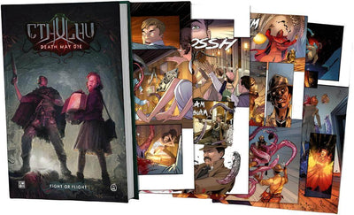 Cthulhu Death May Die：Graphic Novel（Retail Pre-Order Edition）小売ボードゲームサプリメント CMON KS001636A