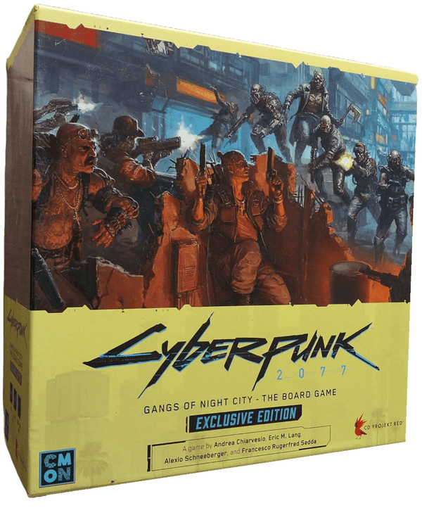 Cyberpunk 2077: Gangs of Night City 3D Hideout Kickstarter Board Game ...