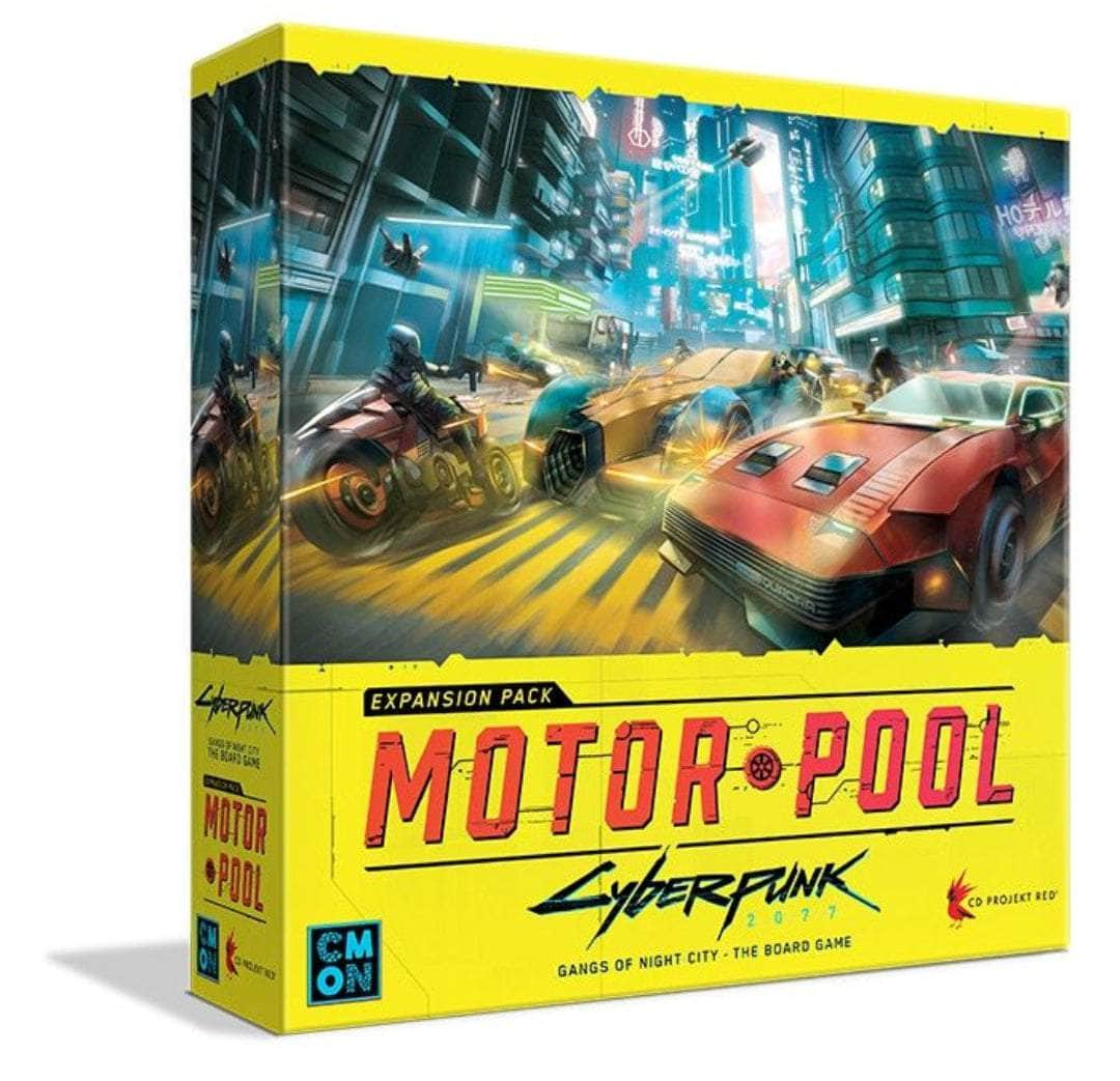 Cyberpunk 2077: Gangs of Night City Motor Pool (Kickstarter Pre-Order Special) Kickstarter Board Game Expansion CMON KS001990A