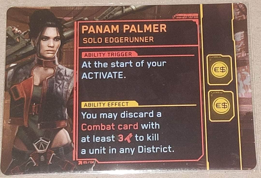 Cyberpunk 2077: Gangs of Night City Panam Palmer (Kickstarter Pre-Order Special) Kickstarter Board Game Expansion CMON KS001991A