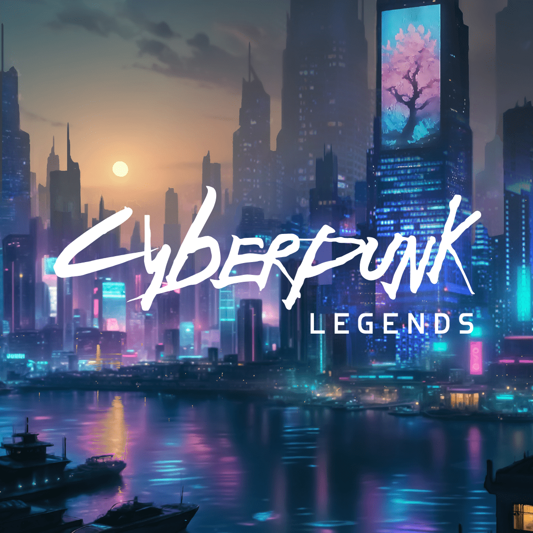 Cyberpunk Legends: Burning Chrome Pledge (Kickstarter Pre-Order Special) Kickstarter Board Game Night Crew Games KS002047A