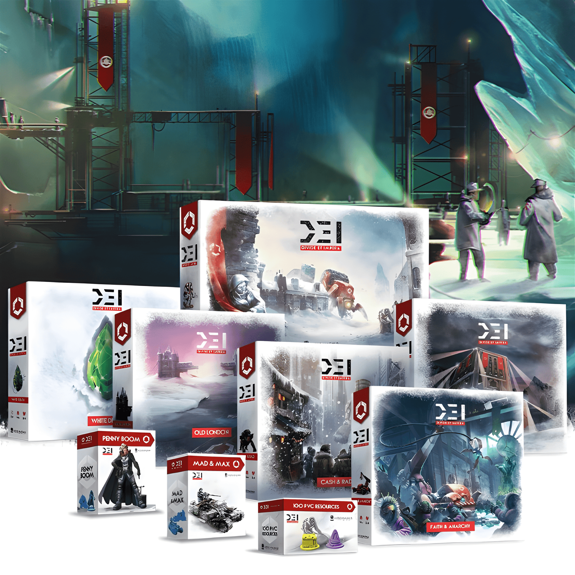 D.E.I. Divide Et Impera: All-In Pledge Bundle (Kickstarter  Pre-Order Special) Kickstarter Board Game Ludus Magnus Studio KS001448A