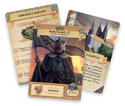 Dark Ages: Holy Roman Empire Plus Heritage of Charlemagne (Kickstarter Pre-Order Special) Kickstarter Board Game Board & Dice KS800326A