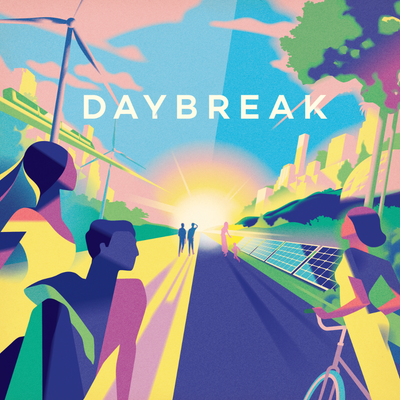 Daybreak: لعبة اللوحة الأساسية (إصدار البيع بالتجزئة) لعبة لوحة البيع بالتجزئة CMYK Games KS001535A