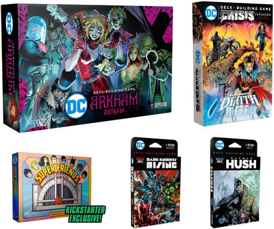 DC Deck Building Game: Arkham Asylum Bővítse az Ön gondolkodásmódját (Kickstarter Pre-megrendelés Special) Kickstarter társasjáték Cryptozoic Games KS001895A