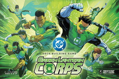 Jogo de construção de deck Dc: Green Lantern Corps Junte-se ao Corps Pledge (Kickstarter Pré-encomenda Especial) Kickstarter Card Game Cryptozoic KS002302A