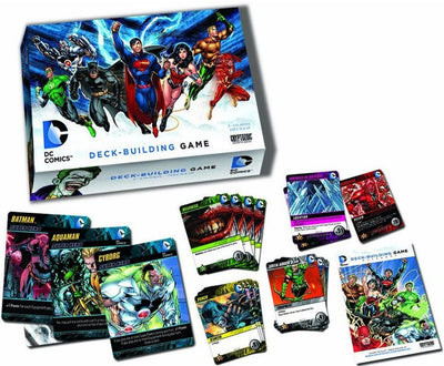DC fedélzeti építési játék: 10. évforduló Edition Igazságtalanság az All Pledge Bundle (Kickstarter Special) Kickstarter Card Game számára Cryptozoic Entertainment KS001432A