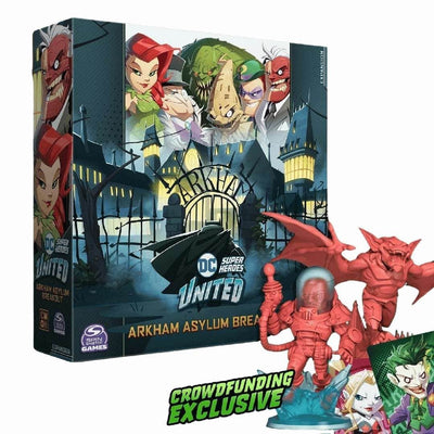 DC Super Heroes United: Conqueror Gameplay All-In Pledge (Ειδικό Kickstarter Pre-Order) Επιτραπέζιο παιχνίδι Kickstarter CMON KS001807A