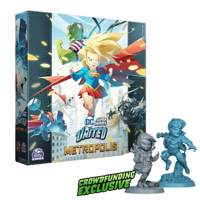 DC Super Heroes United: Conqueror Gameplay All-In Pledge (Ειδικό Kickstarter Pre-Order) Επιτραπέζιο παιχνίδι Kickstarter CMON KS001807A